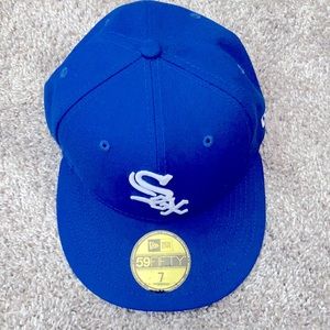 New era white Sox cap
